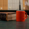 Tazza in ceramica rossa