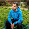 Felpa Zip Uomo colore blu royal